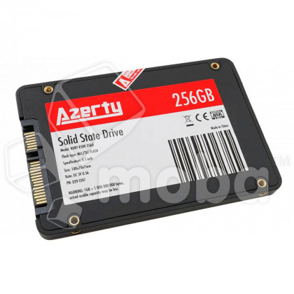 Внутренний SSD накопитель Azerty Bory R500 256GB (SATA III, 2.5", NAND 3D TLC)