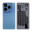Задняя крышка для Infinix Hot 40/40 Pro (X6836/X6837) Голубой - Премиум