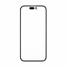 Стекло для переклейки iPhone 14 Pro (A2891) с OCA пленкой Черный - OR (Mitsubishi)