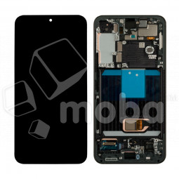 Дисплей для Samsung Galaxy S22 (S901B) модуль с рамкой Черный - OR (SP)