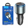 Автомобильное зарядное устройство USB/Type-C Hoco NZ9 (95W, QC3.0, PD, 2Type-C, 1USB) Черный