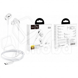 Гарнитура Type-C Hoco M1 Pro (вакуумные) Белый