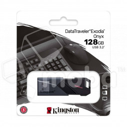 USB-флеш (USB 3.2) 128GB Kingston DataTraveler Exodia Onyx Черный