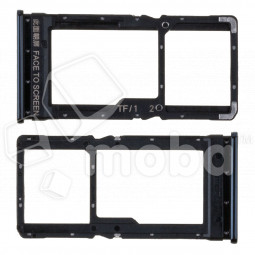 Держатель SIM для Xiaomi Poco X3 NFC/X3 Pro (M2007J20CG/M2102J20SG) Черный