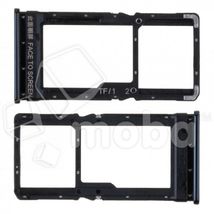 Держатель SIM для Xiaomi Poco X3 NFC/X3 Pro (M2007J20CG/M2102J20SG) Черный
