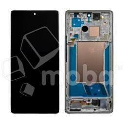 Дисплей для Infinix GT 20 Pro (X6871) модуль с рамкой Серебро - OR