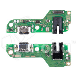 Шлейф для Infinix GT 30 (X6876) плата на системный разъем/разъем SIM/микрофон - Премиум