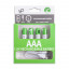 Аккумуляторные батарейки "AAA" Smartools 400 mAh (1.5V, 4 шт. в блистере, перезаряжаемые от Type-C)