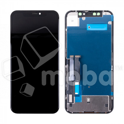 Дисплей для iPhone Xr в сборе с тачскрином Черный GX