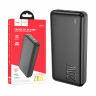 Внешний Аккумулятор (Power Bank) Hoco J87A 20000 mAh (20W, QC3.0, PD, USB, MicroUSB, Type-C, LED индикатор) Черный