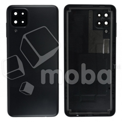 Задняя крышка для Samsung Galaxy A12/A12 Nacho (A125F/A127F) Черный
