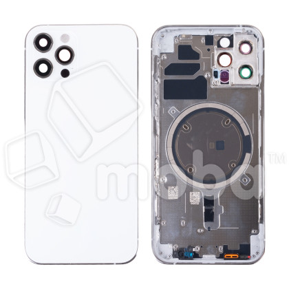 Корпус для iPhone 12 Pro (1 Sim) Белый - Премиум