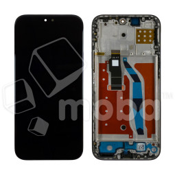 Дисплей для Huawei Honor 200 Lite (LLY-NX1) модуль с рамкой Черный - (OLED)