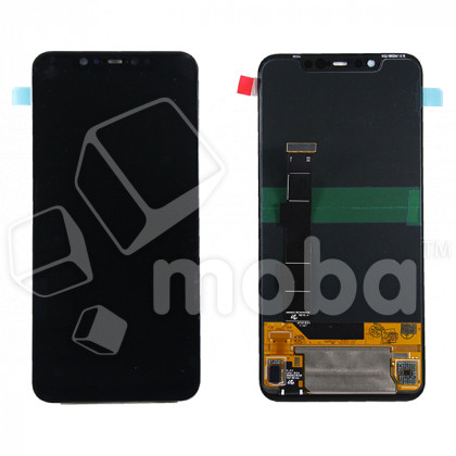 Дисплей для Xiaomi Mi 8 (M1803E1A) в сборе с тачскрином Черный - (OLED)