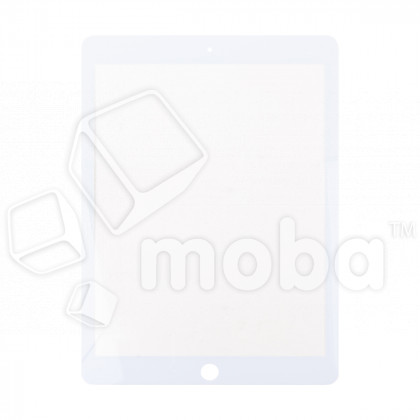 Стекло для переклейки iPad Pro 9.7" 2016 (A1673/A1674/A1675) в сборе с OCA пленкой Белый - OR (Mitsubishi)