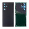 Задняя крышка для Samsung Galaxy S22 Ultra (S908B) Черный - Премиум