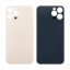 Задняя крышка для iPhone 12 Pro Max (A2411) Золото (стекло, широкий вырез под камеру, логотип)