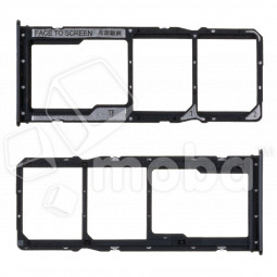 Держатель SIM для Xiaomi Redmi Note 10S (M2101K7BNY) Черный