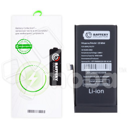 Аккумулятор для iPhone 13 mini - Battery Collection с верификацией - усиленная 2500 mAh - (Коробка + скотч + отвертка)