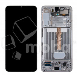 Дисплей для Samsung Galaxy S22+ (S906B) модуль с рамкой Белый - OR (SP)
