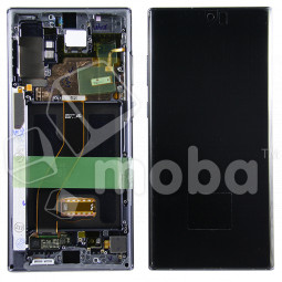 Дисплей для Samsung Galaxy Note 10+ (N975F) модуль с рамкой Черный - OR (SP)
