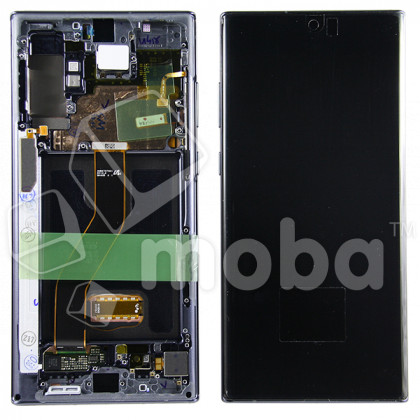 Дисплей для Samsung Galaxy Note 10+ (N975F) модуль с рамкой Черный - OR (SP)