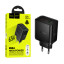 Сетевое зарядное устройство USB/Type-C Hoco N75 (65W, QC3.0, PD, 3 порта) Черный
