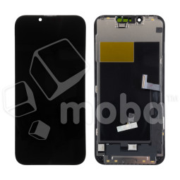 Дисплей для iPhone 13 Pro (A2640) в сборе с тачскрином Черный - (In-Cell, Full HD, 120 Гц) (площадка под IC)
