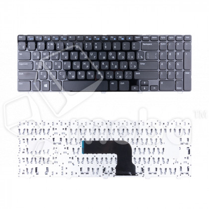Клавиатура для ноутбука Dell Inspiron 15-3521 (с рамкой) Черный
