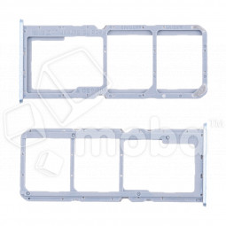 Держатель SIM для Realme C30/Narzo 50i Prime (RMX3581/RMX3506) Голубой