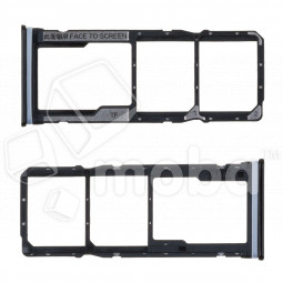 Держатель SIM для Xiaomi Redmi Note 8/8 2021 (M1908C3JC/M1908C3JGG) Черный
