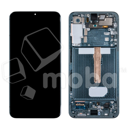 Дисплей для Samsung Galaxy S22+ (S906B) модуль с рамкой Зеленый - OR (SP)