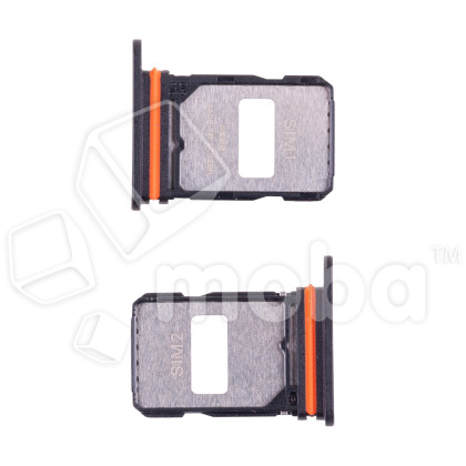 Держатель SIM для Xiaomi Redmi Note 15 Pro 4G (25100RA69G) Черный