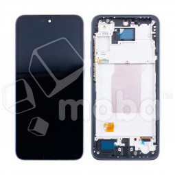 Дисплей для Samsung Galaxy A35 5G (A356E) модуль с рамкой Синий - (OLED) (Full Size)