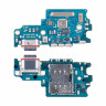 Шлейф для Samsung Galaxy S21 FE (G990E/America/EU version) плата на системный разъем/разъем SIM/микрофон - Премиум