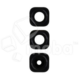 Стекло камеры для Infinix Hot 50 Pro (X6881) (комплект 3 шт.) Черный