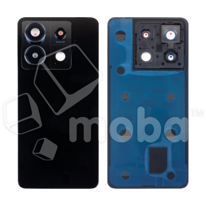 Задняя крышка для Xiaomi Redmi Note 13 Pro 5G (2312DRA50C/2312CRAD3C/2312DRA50G/2312DRA50I) Черный