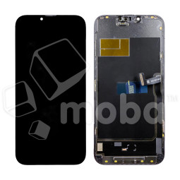 Дисплей для iPhone 13 Pro Max (A2645) в сборе с тачскрином Черный - DD (Soft OLED, Full HD, 120 Гц) (площадка под IC)