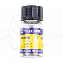 Шарики для пайки (реболлинга) Mechanic XZ10  (0.35 мм, 10 000 шт.)