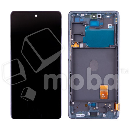 Дисплей для Samsung Galaxy S20 FE/S20 FE 5G (G780F/G781B) модуль с рамкой Синий - OR Ref. (SP)