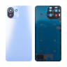 Задняя крышка для Xiaomi Mi 11 Lite/Mi 11 Lite 5G/11 Lite 5G NE (M2101K9AG/M2101K9G/2109119DG) Голубой - Премиум