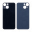 Задняя крышка для iPhone 13 mini (A2630) Черный (стекло, широкий вырез под камеру, логотип)