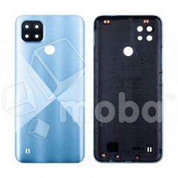 Задняя крышка для Realme C21 (RMX3201) Голубой