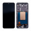 Дисплей для Samsung Galaxy S24 FE (S721B) модуль с рамкой Черный - (OLED) (Full Size)