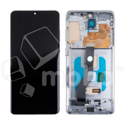 Дисплей для Samsung Galaxy S20+ (G985F) модуль с рамкой Серый - (In-Cell)