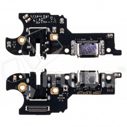 Шлейф для Realme C25/C25s (RMX3191/RMX3195) плата системный разъем/разъем гарнитуры/микрофон