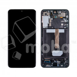 Дисплей для Samsung Galaxy S22+ (S906B) модуль с рамкой Черный - OR (SP)