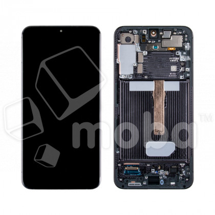 Дисплей для Samsung Galaxy S22+ (S906B) модуль с рамкой Черный - OR (SP)