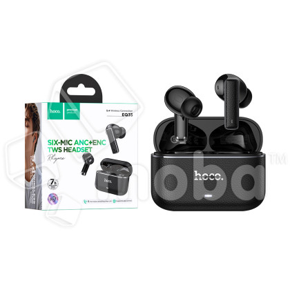 Беспроводные наушники Bluetooth Hoco EQ35 (TWS, вакуумные, активное шумоподавление) Черный