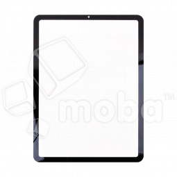 Стекло для переклейки iPad Air 4 10.9" 2020 (A2316/A2324/A2325/A2072) в сборе с OCA пленкой Черный - OR (Mitsubishi)